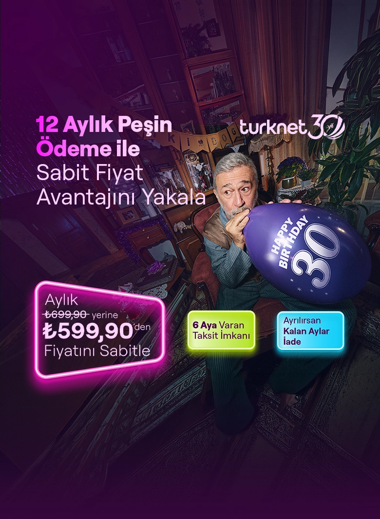 Turk.net 30. Yıl Özel Kampanyası
